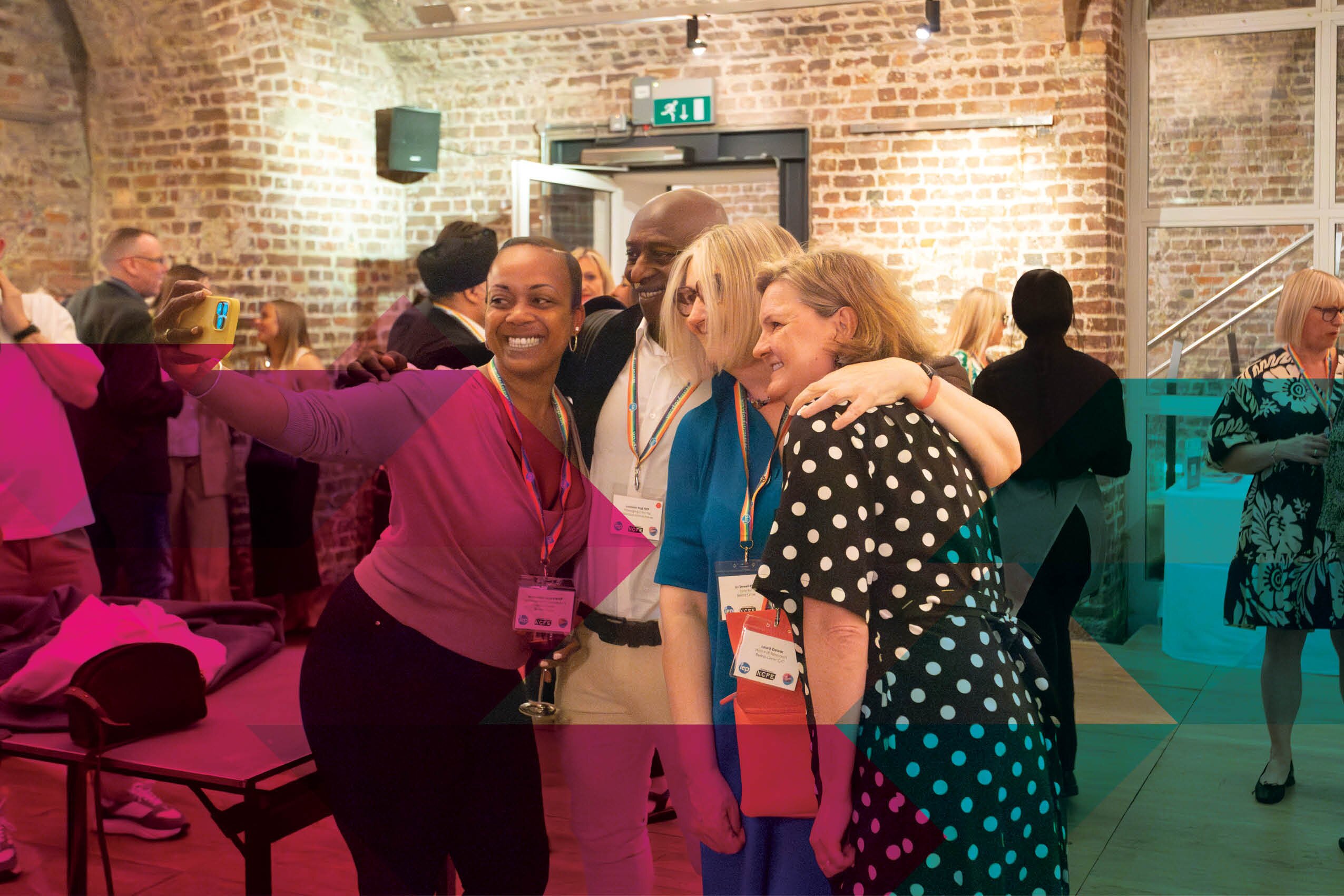 the institute of employability professionals women taking photo